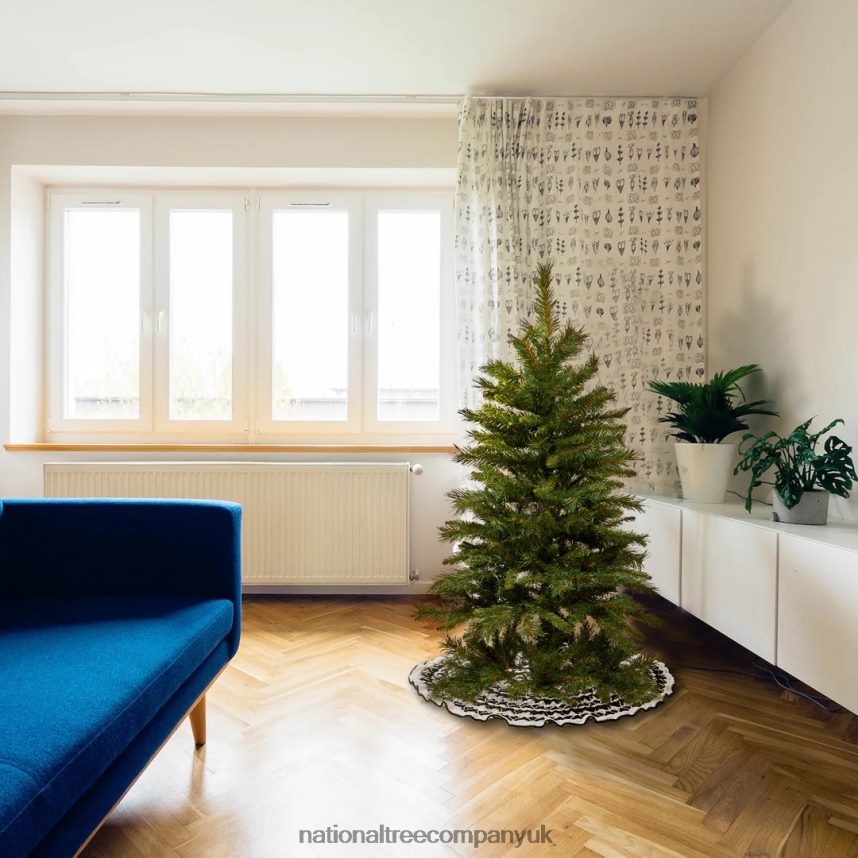 Trees | National Tree Company Artificial Slim Christmas Tree Green Tiffany Fir Includes Stand 45 Feet F2L4F52